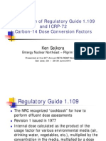 7 Sejkora C-14 Dose Conversion Factors