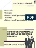 Slides de Aula de Recrutamento e Seleção