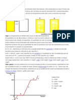 Calor Latente e Calor Específico