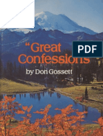 Great Confessions Don Gossett