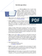 Servicios Que Ofrece Facebook