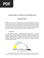 A Miniature Uav For Naval Surveillance: A.M. Gonçalves-Coelho Victor J. A. S. Lobo