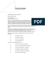 Reglamento de Ecologia para El Municipio de Tonala Jalisco