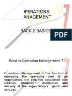 Operations Management b2b