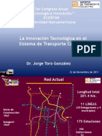 La Innovacion Tecnologica en El Sistema de Transporte Colectivo PDF