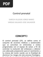 Control Prenatal