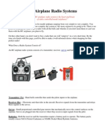 RC Airplane Radio Systems