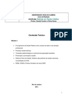 Apostila Nutrição e Saúde Coletiva Módulo I