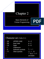 Chapter 2:basic Elements of Fortran Programming