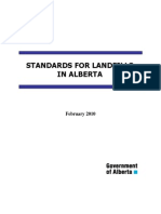 Landfill Standards in Alberta - 2013