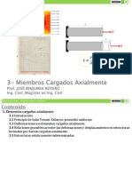 3 - Miembros Cargados Axialmente