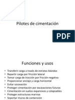 Pilotes de Cimentación