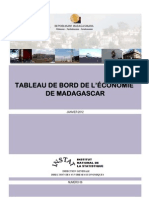 TABLEAU DE BORD DE L'ÉCONOMIE DE MADAGASCAR (Janvier 2012)