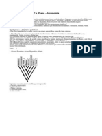 Exercicios Taxonomia