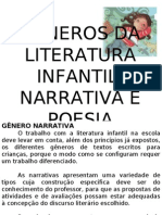 Generos Da Literatura Infantil - Narrativa e Poesia