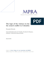 Estrada, Fernando (2011) - The Logic of The Violence in The Civil War The Armed Conflict in Colombia