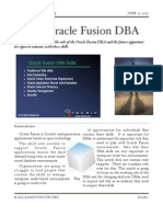 The Oracle Fusion DBA