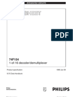 1-Of-16 Decoder/demultiplexer: Integrated Circuits