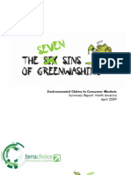 The Seven Sins of Greenwashing