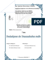 Techniques de Transmission Radio