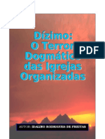 DIZIMO O Terror Dogmático Das Igrejas Organizadas