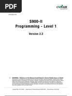 S900II Programming Level I V21