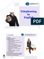 Telephoning in English by Learnwell Oy