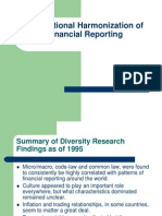 International Harmonization of Financial Reporting