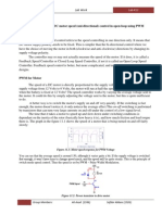 Objective: To Perform DC Motor Speed (Uni-Directional) Control in Open-Loop Using PWM