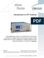 Introduction To FFT Analysis