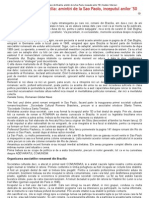 Exilul Romanesc Din Brazilia - Amintiri de La Sao Paolo, Inceputul Anilor 50 - Analize - Interviuri