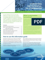 Storm Water Harvesting Guideline