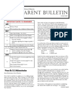 ES Parent Bulletin #18 April 24