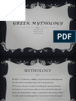 Greek Mythology: Abdul Fatir (BC121025) Danial Zafar (BC121049) Zain Imtiaz (BC121010)