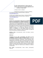 Técnicas de conservación in vitro para el establecimiento de bancos de germoplasma en cultivos tropicales1