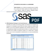 Programas Estadísticos Aplicados A La Agronomía