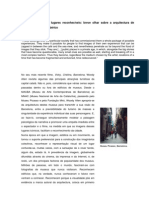 Objectos Singulares, Lugares Reconhecíveis: Breve Olhar Sobre A Arquitectura de Museus No Território Ibérico