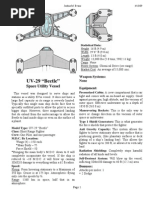 UV-29 Beetle Utility Space Ship For Palladium