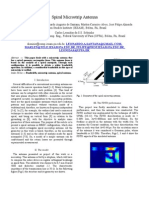 Spiral Microstrip Antenna