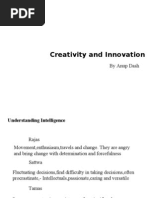 Creativity and Innovation - A Presentation