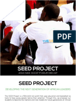 The SEED Project: Hoop Forum 2013 Recap