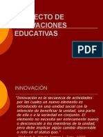 Proyectos de Innovación