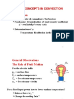 Basic Concepts in Convection - Bounday Layers