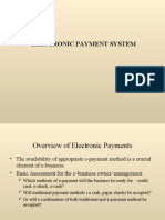 Electronic Payment Systems