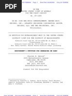 Tenenbaum Petition For Rehearing en Banc Re Webcast