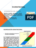 Segregación Gravitacional