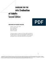 Psychiatric Evaluation of Adults