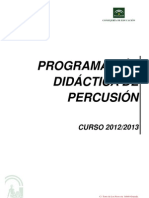 Programacin Percusin