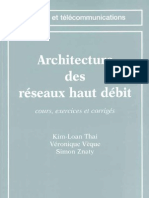 (Architecture Des Réseaux Haut Débit Cours PDF