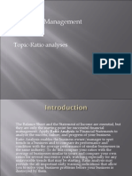 Ratio Analysis in Cost Accounting